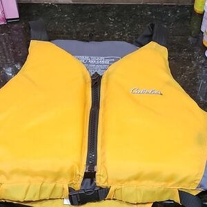 Cabela's Vibrant Yellow Life Jacket XX-Large XXX Large